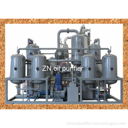 Used motor engine oil Purifier
